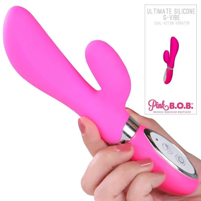 Vibrators Pink BOB Ultimate Silicone GVibe