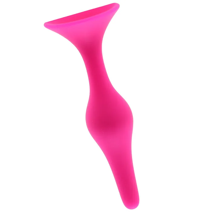 Anal Blush Luxe Beginner Silicone Butt Plug Kit in Pink Anal Blush Luxe Beginner Silicone Butt Plug Kit in Pink