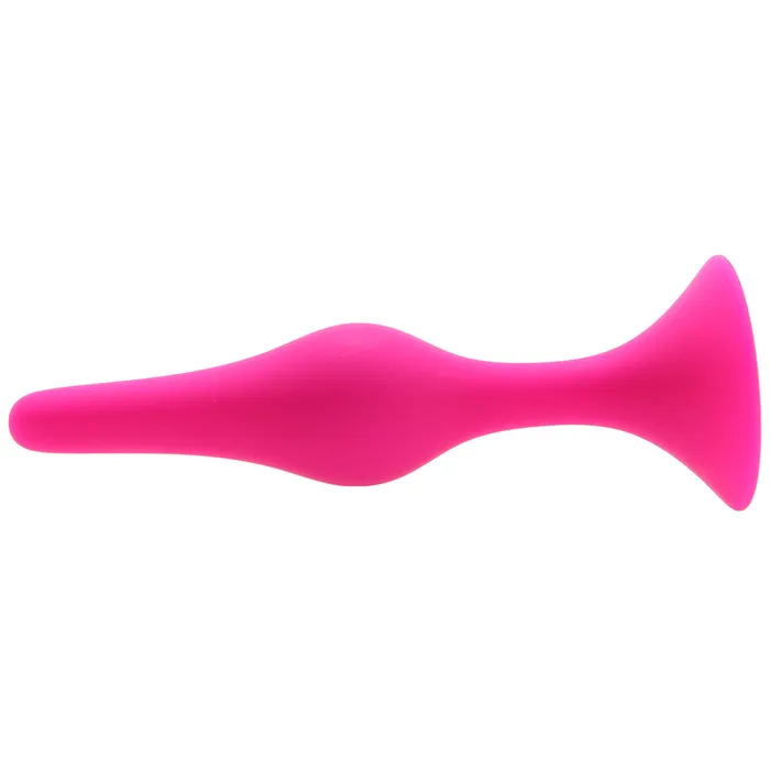 Anal Blush Luxe Beginner Silicone Butt Plug Kit in Pink Anal Blush Luxe Beginner Silicone Butt Plug Kit in Pink