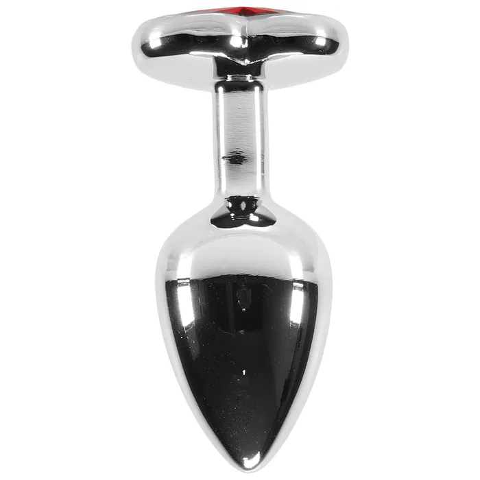 Anal Booty Sparks Red Heart Gem Anal Plug in Small XR Brands Anal Booty Sparks Red Heart Gem Anal Plug in Small XR Brands
