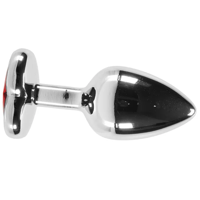 Anal Booty Sparks Red Heart Gem Anal Plug in Small XR Brands Anal Booty Sparks Red Heart Gem Anal Plug in Small XR Brands