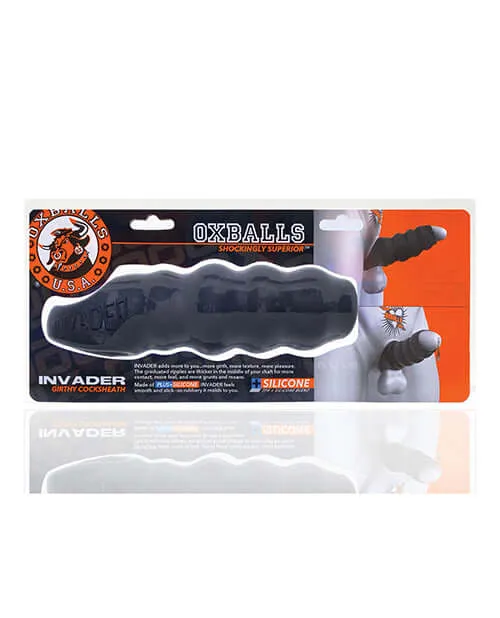 Anal OXBALLS Invader Cocksheath Black Ice from Oxballs