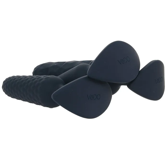 Anal Rene Rofe Lingerie Trio Weighted Butt Plug Kit in Black