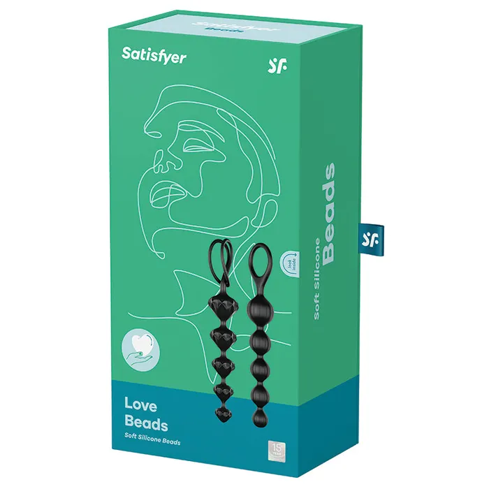 Anal SATISFYER Satisfyer Love BeadsBlack Set Of 2