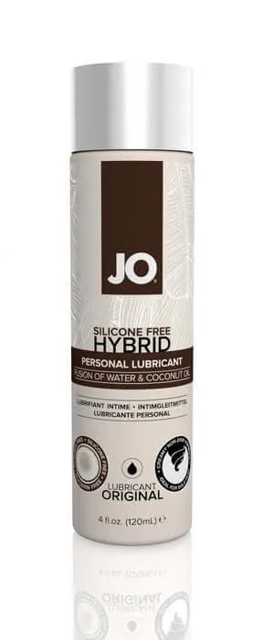 Anal System JO System JO SiliconeFree Hybrid Personal Lubricant 4 Oz The Perfect Fusion of Water and Coconut Oil Anal System JO System JO SiliconeFree Hybrid Personal Lubricant 4 Oz The Perfect Fusion of Water and Coconut Oil