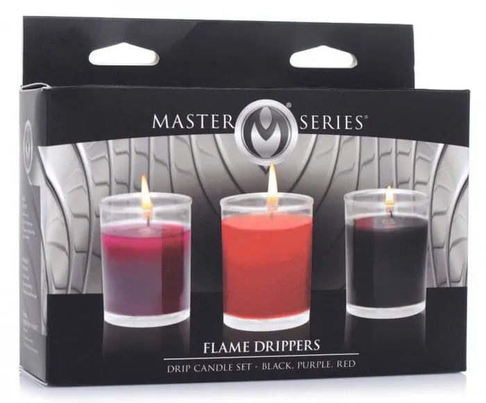 Anal XR Brands Master Series Flame Drippers Candle Set Explore Sensual BDSM Candle Play Anal XR Brands Master Series Flame Drippers Candle Set Explore Sensual BDSM Candle Play