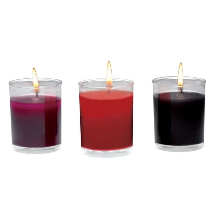Anal XR Brands Master Series Flame Drippers Candle Set Explore Sensual BDSM Candle Play