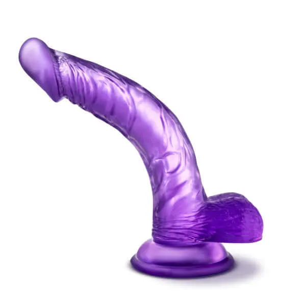B Yours Sweet N Hard 7 Purple Realistic Dildo Blush Novelties Dildos