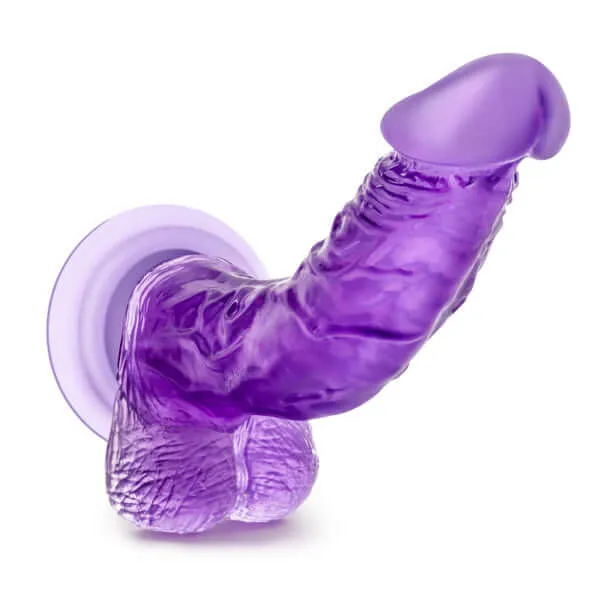 B Yours Sweet N Hard 7 Purple Realistic Dildo Blush Novelties Dildos