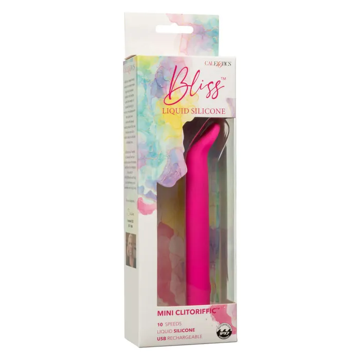 Bliss Mini Clitoriffic Liquid Silicone Pink Vibrator Your Path to Pure Pleasure California Exotic Novelties Female Sex Toys