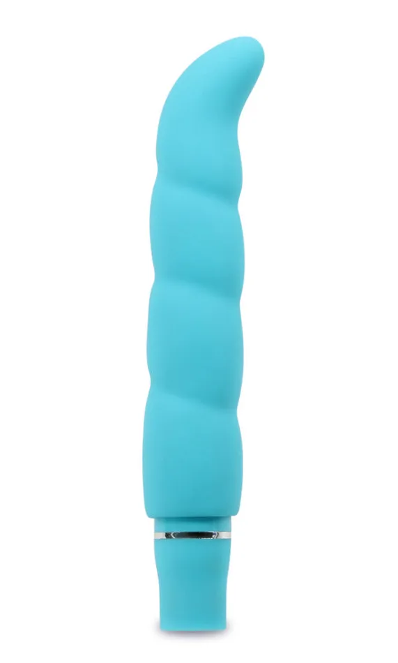 Blush Luxe By Blush Purity G GSpot Aqua 625Inch Vibrator Vibrators