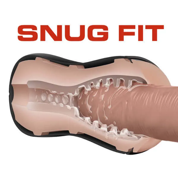 Blush Novelties Loverboy Cowboy Self Lubricating Stroker Beige Male Sex Toys