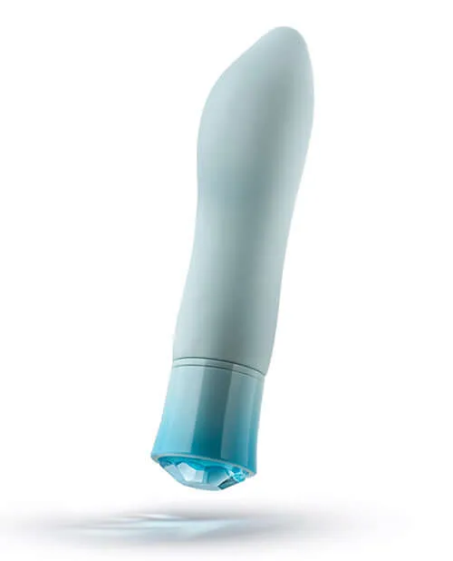 Blush Novelties Oh My Gem Ardor Aquamarine Blue Rechargeable Vibrator Vibrators