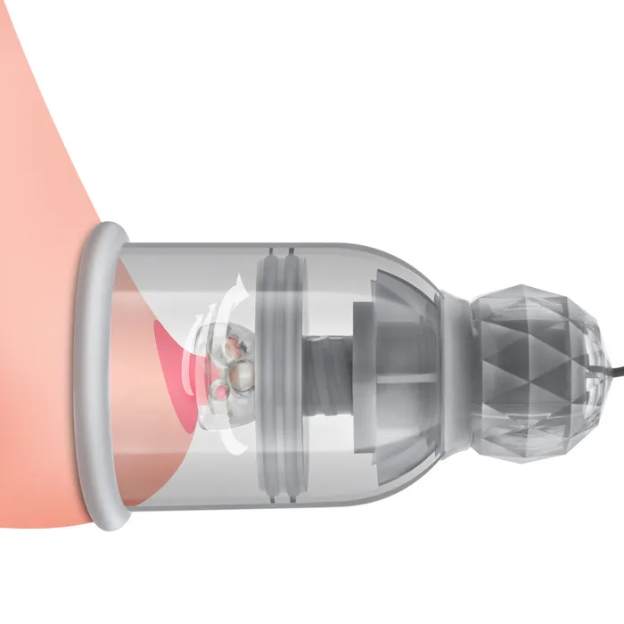 Blush Temptasia By Blush Titillator Nipple Play Massaging System with Suction Couples