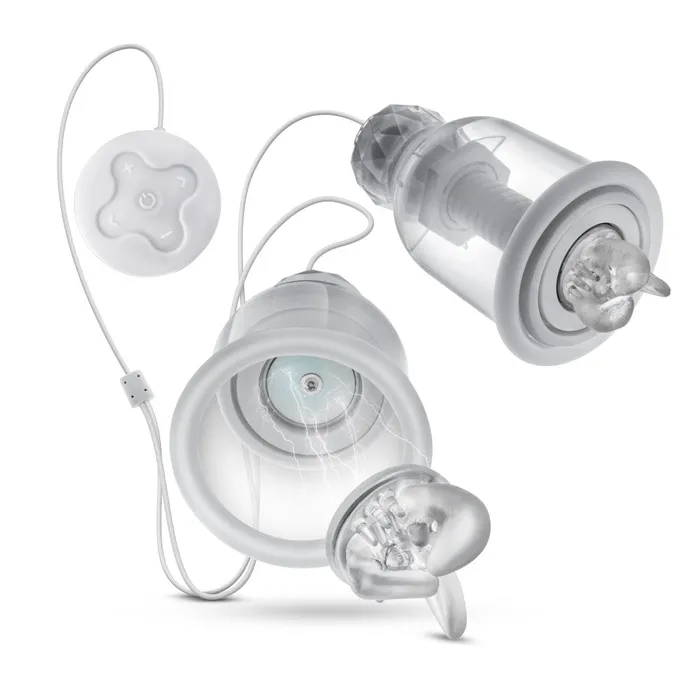 Blush Temptasia By Blush Titillator Nipple Play Massaging System with Suction Couples