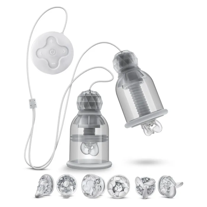 Blush Temptasia By Blush Titillator Nipple Play Massaging System with Suction Couples