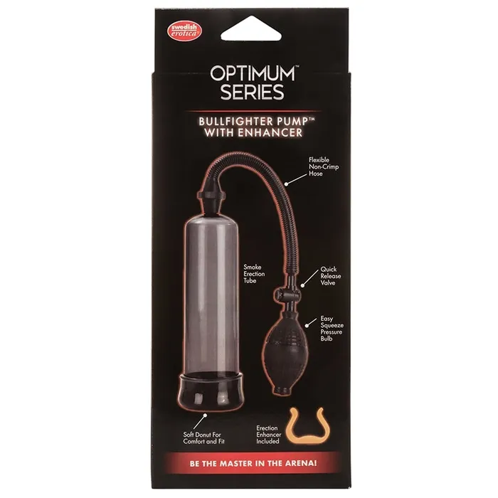 CAL EXOTICS Male Sex Toys Optimum Series Bullfighter Pump With EnhancerClear