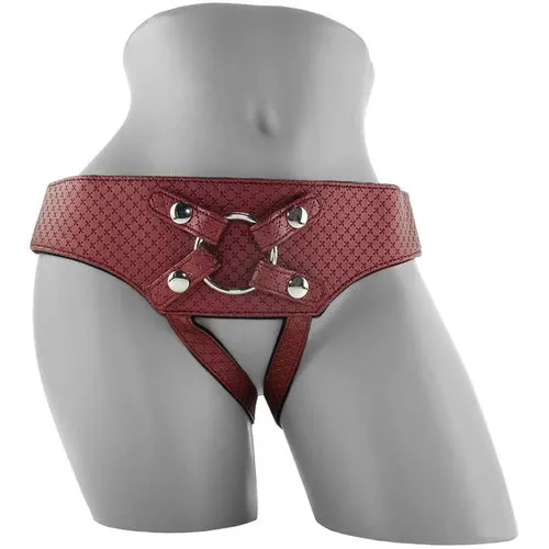 CalExotics Female Sex Toys Her Royal Harness The Regal Empress in Red