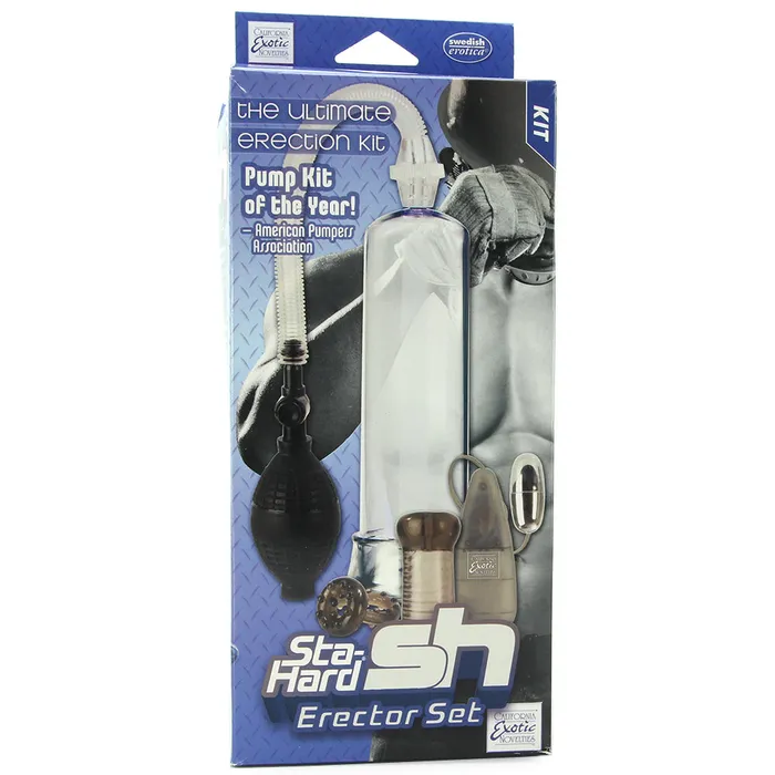 CalExotics StaHard Pump Set Male Sex Toys CalExotics StaHard Pump Set Male Sex Toys