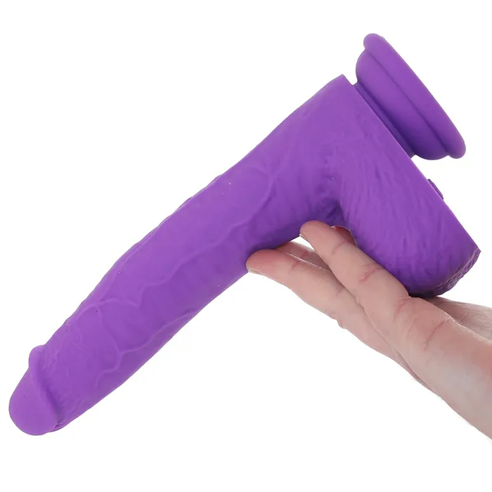 CalExotics Vibrators Studs Gyrating Thrusting Vibe in Purple