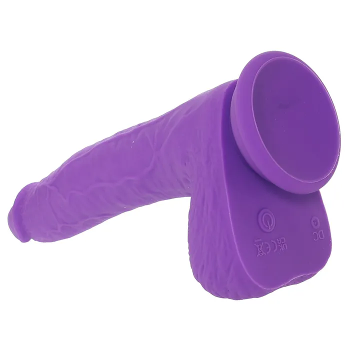 CalExotics Vibrators Studs Gyrating Thrusting Vibe in Purple