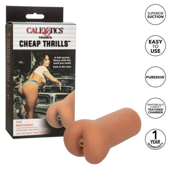 California Exotic Novelties Male Sex Toys Cheap Thrills The Mechanic Tight Ass Stroker