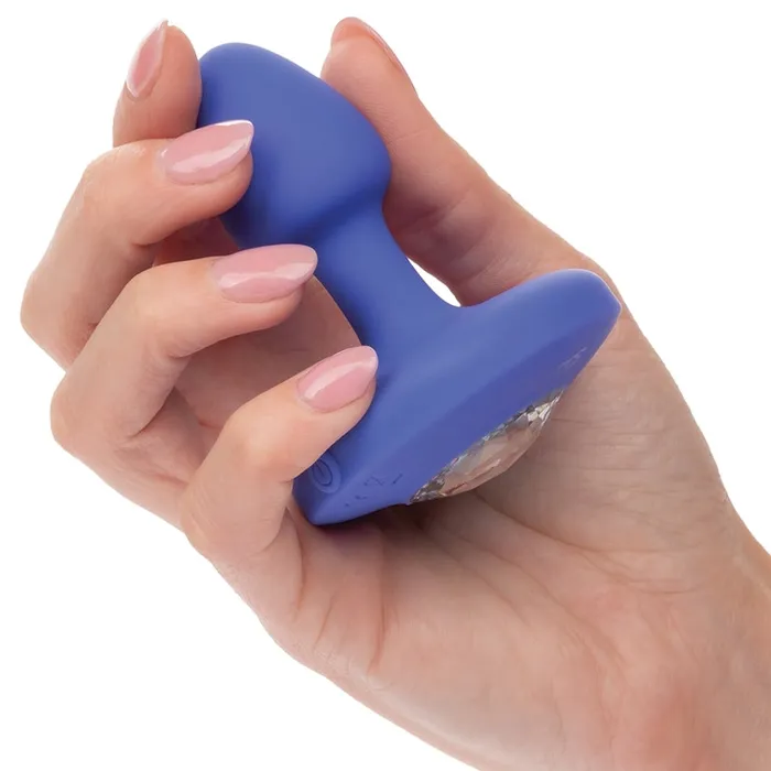 Cheeky Gems Rechargeable Vibrating ProbeBlue Small CAL EXOTICS Anal