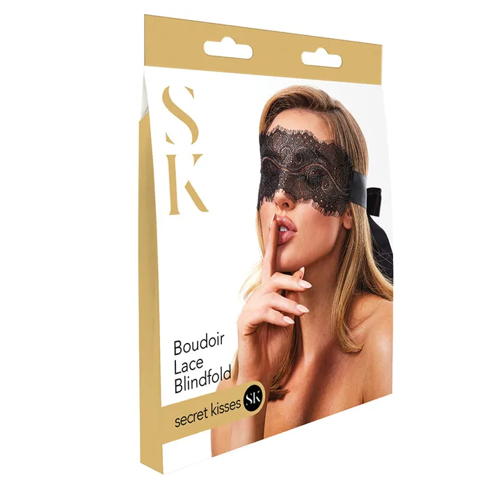 Couples XGEN Secret Kisses Boudoir Lace Blindfold