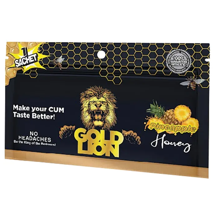 COUSINS GROUP Vibrators Gold Lion Pineapple Honey Single Pack