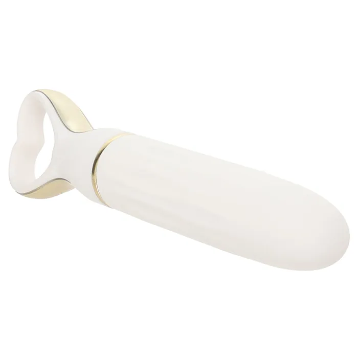 Dlice Heart Throb Bullet Vibe in White Bouquet Blush Female Sex Toys