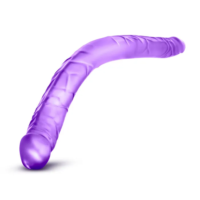 Dildos Blush B Yours By Blush Purple 16Inch Long Dildo