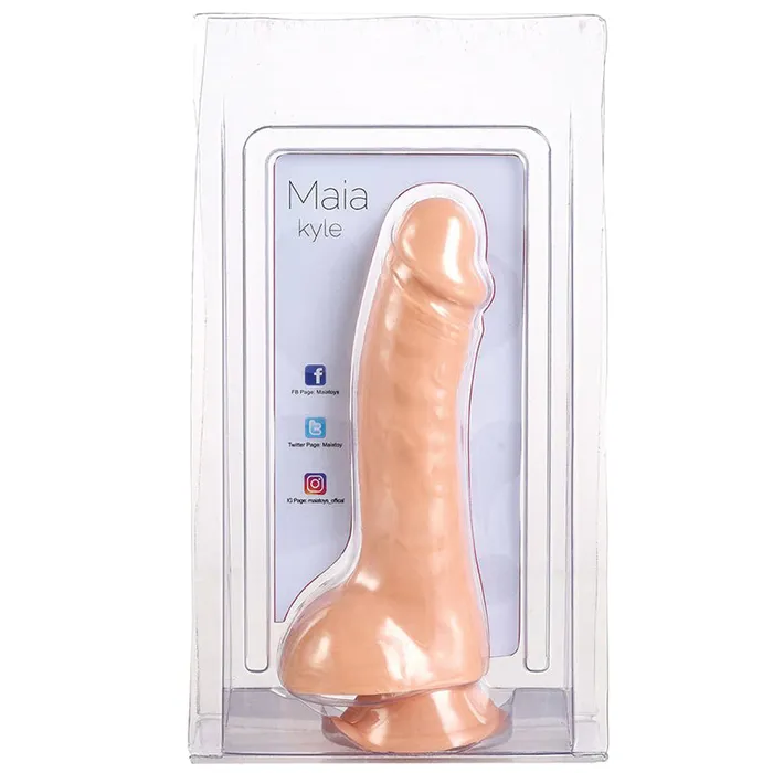Dildos Maia Kyle Realistic Silicone DongFlesh 8 Maia Toys