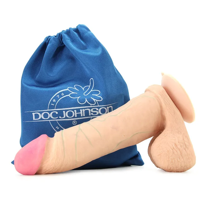Doc Johnson Dildos The Realistic ULTRASKYN 8 Inch Cock in White
