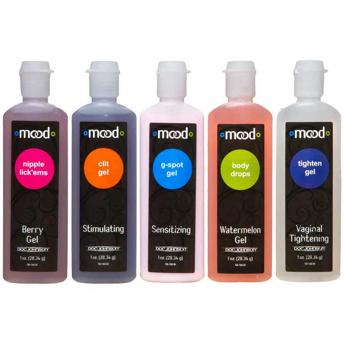 Doc Johnson Female Sex Toys Mood Pleasure for Her 1oz2834ml in 5 Pack
