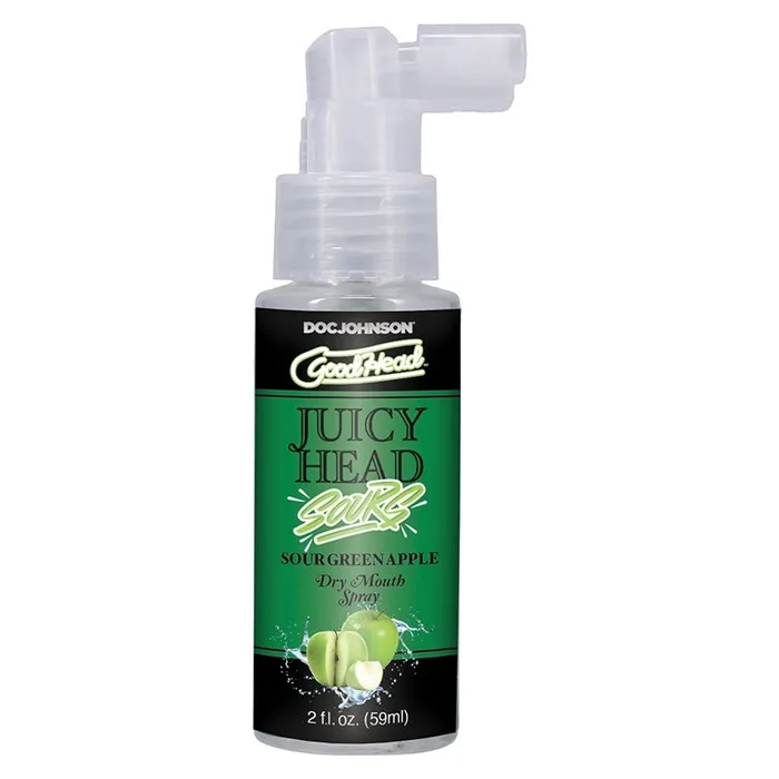 DOC JOHNSON Male Sex Toys Goodhead Juicy Head SoursSour Green Apple 2oz