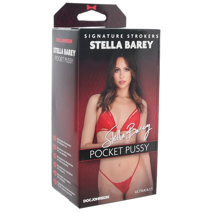 Doc Johnson Stella Barey ULTRASKYN Pocket Pussy Male Sex Toys