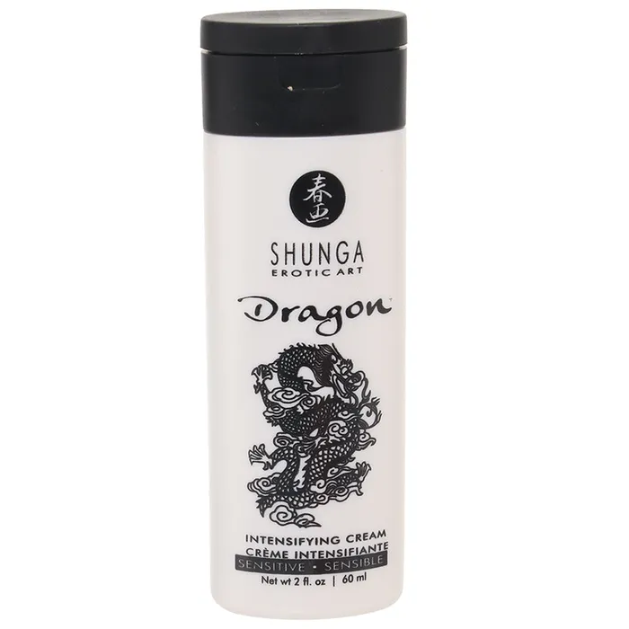 Dragon Sensitive Intensifying Cream 2oz60ml Shunga Vibrators