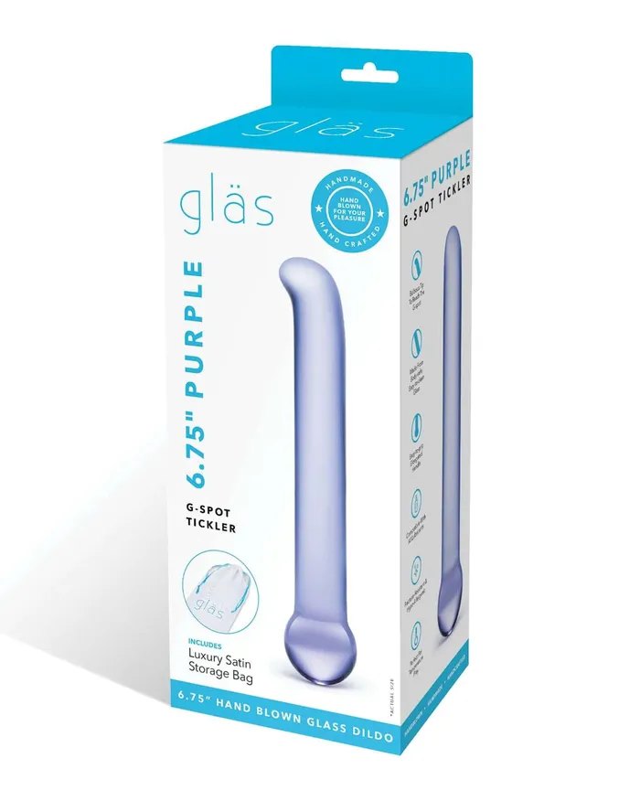 Electric Eel Glas Purple GSpot Tickler Glass Dildo Artistically Crafted for Sensual Pleasure Electric Hustler Lingerie Dildos Electric Eel Glas Purple GSpot Tickler Glass Dildo Artistically Crafted for Sensual Pleasure Electric Hustler Lingerie Dildos