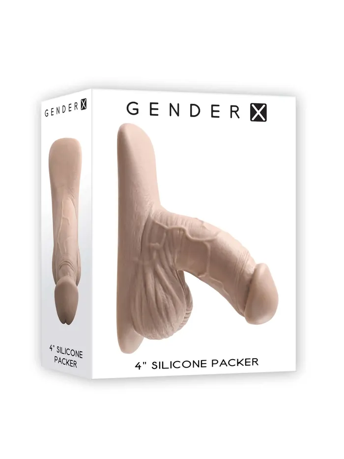 Evolved Novelties Anal Gender X 4Inch Silicone Packer Realistic Flexible and BodySafe Evolved Novelties Anal Gender X 4Inch Silicone Packer Realistic Flexible and BodySafe