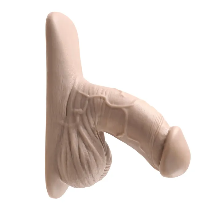 Evolved Novelties Anal Gender X 4Inch Silicone Packer Realistic Flexible and BodySafe