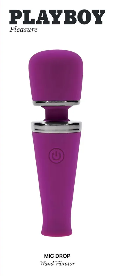 Evolved Novelties Female Sex Toys Unleash Sensational Pleasure with the Playboy Mic Drop Massager