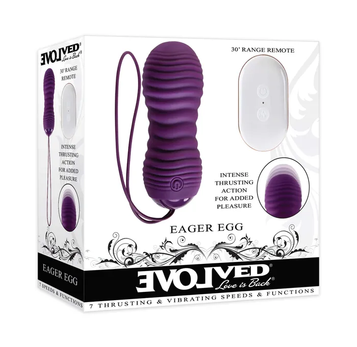Evolved Novelties Vibrators Evolved Eager Egg Vibrator The Ultimate PowerPacked Textured Thrusting Toy Evolved Novelties Vibrators Evolved Eager Egg Vibrator The Ultimate PowerPacked Textured Thrusting Toy
