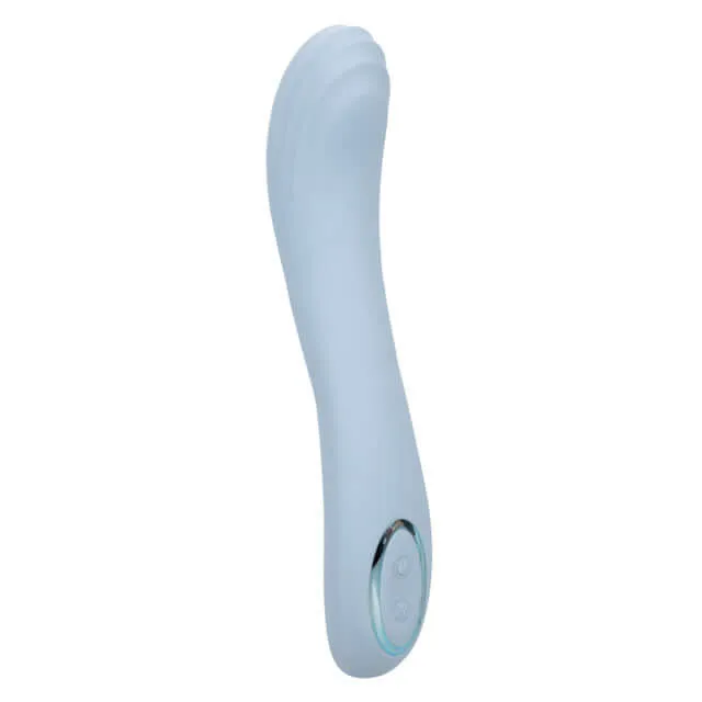 Female Sex Toys California Exotic Novelties Azure Collection Contoured G 12Function Vibrator Textured Tip