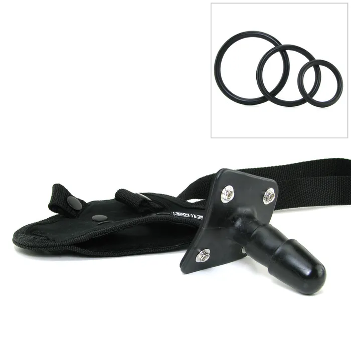 Female Sex Toys Doc Johnson Platinum Edition VacULock Luxe Harness with Plug Female Sex Toys Doc Johnson Platinum Edition VacULock Luxe Harness with Plug