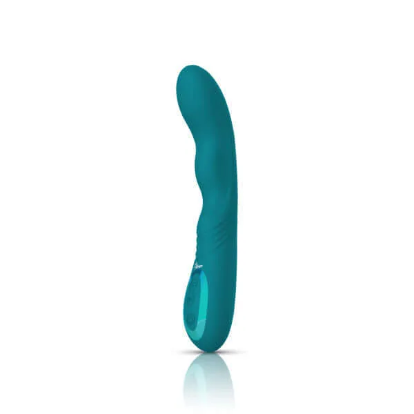 Female Sex Toys Viben Swagger Ocean Wriggling GSpot Vibrator Dual Motors 10 Functions 3 Rotation Speeds