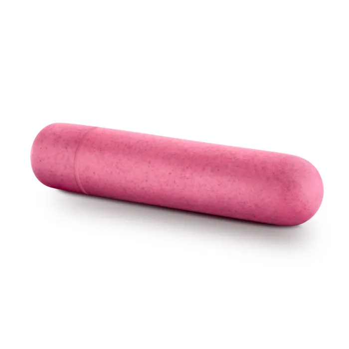 Gaia By Blush Eco Bullet PlantBased 4 Smooth Waterproof Bullet Vibrator in Pink Made from Sustainable BioFeel Blush Vibrators