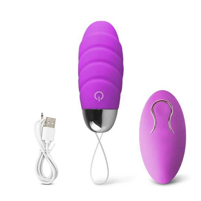 GHETTOFF Female Sex Toys 10 Speed Rechargeable Remote Control Vibrator GHETTOFF Female Sex Toys 10 Speed Rechargeable Remote Control Vibrator