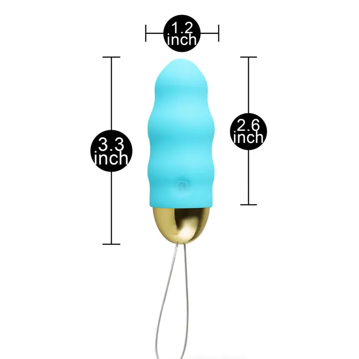 GHETTOFF Female Sex Toys 10 Speed Rechargeable Remote Control Vibrator GHETTOFF Female Sex Toys 10 Speed Rechargeable Remote Control Vibrator