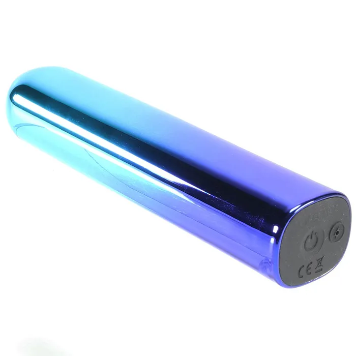 Glam Fierce Power Rechargeable Vibe in Blue CalExotics Vibrators Glam Fierce Power Rechargeable Vibe in Blue CalExotics Vibrators