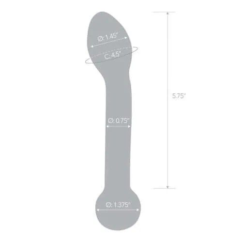 Glas 7Inch Honey Dripper Anal Slider Dildo Versatile Pleasure for Anal and GSpot Stimulation Electric Hustler Lingerie Anal